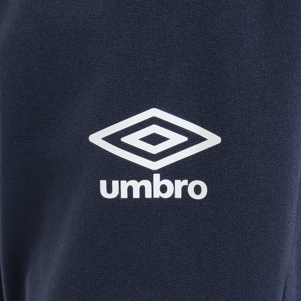 アンブロ（UMBRO）（メンズ）ジャージ 下 吸汗速乾 ネイビー ウォームアップロングパンツ UAS2150P NVY ロングパンツ