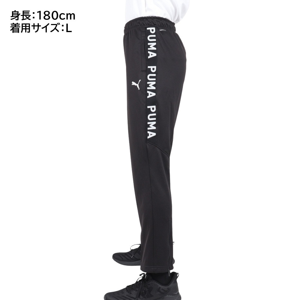 プーマ（PUMA）（メンズ）パンツ メンズ トレーニング ニット  テープ 523552 01 BLK
