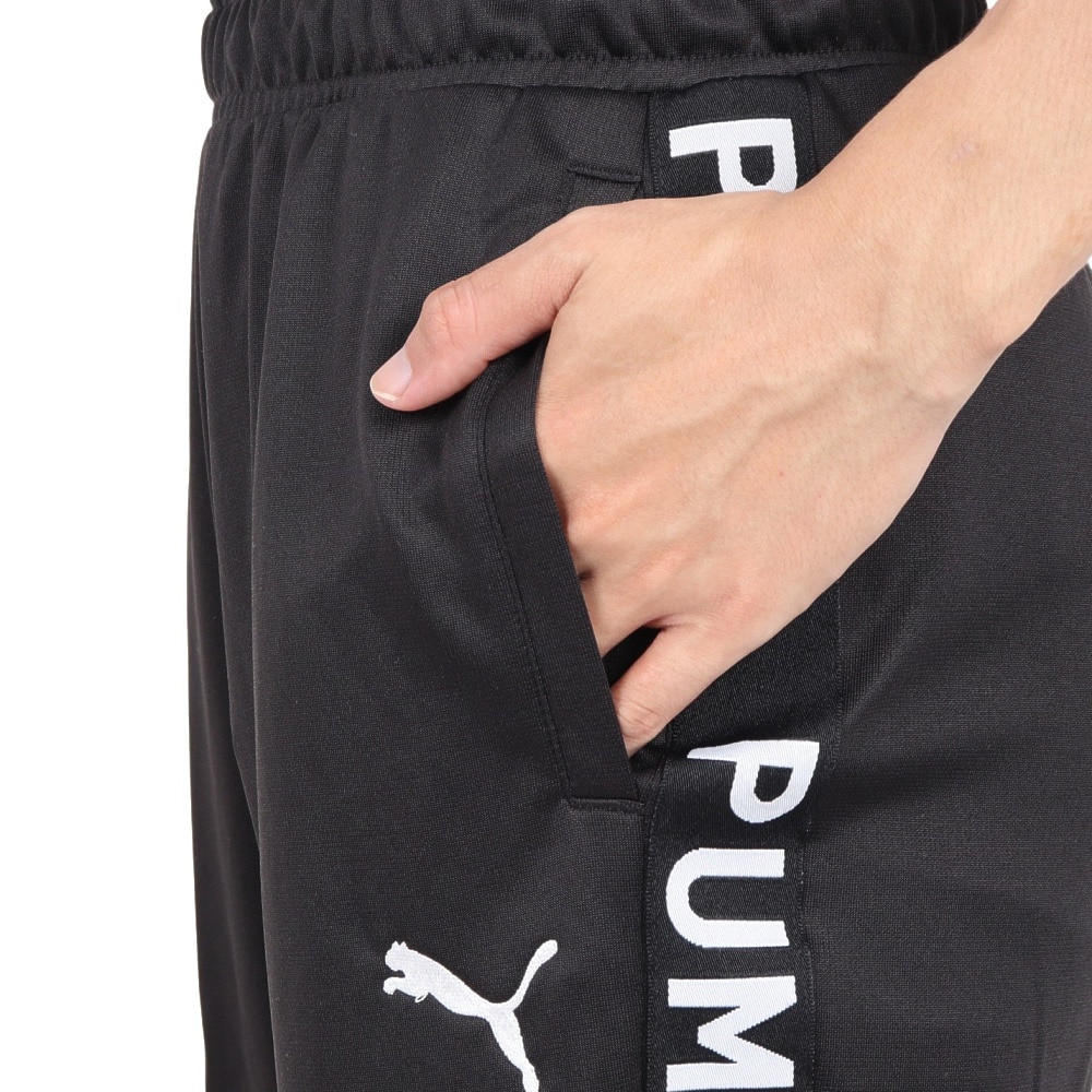 プーマ（PUMA）（メンズ）パンツ メンズ トレーニング ニット  テープ 523552 01 BLK
