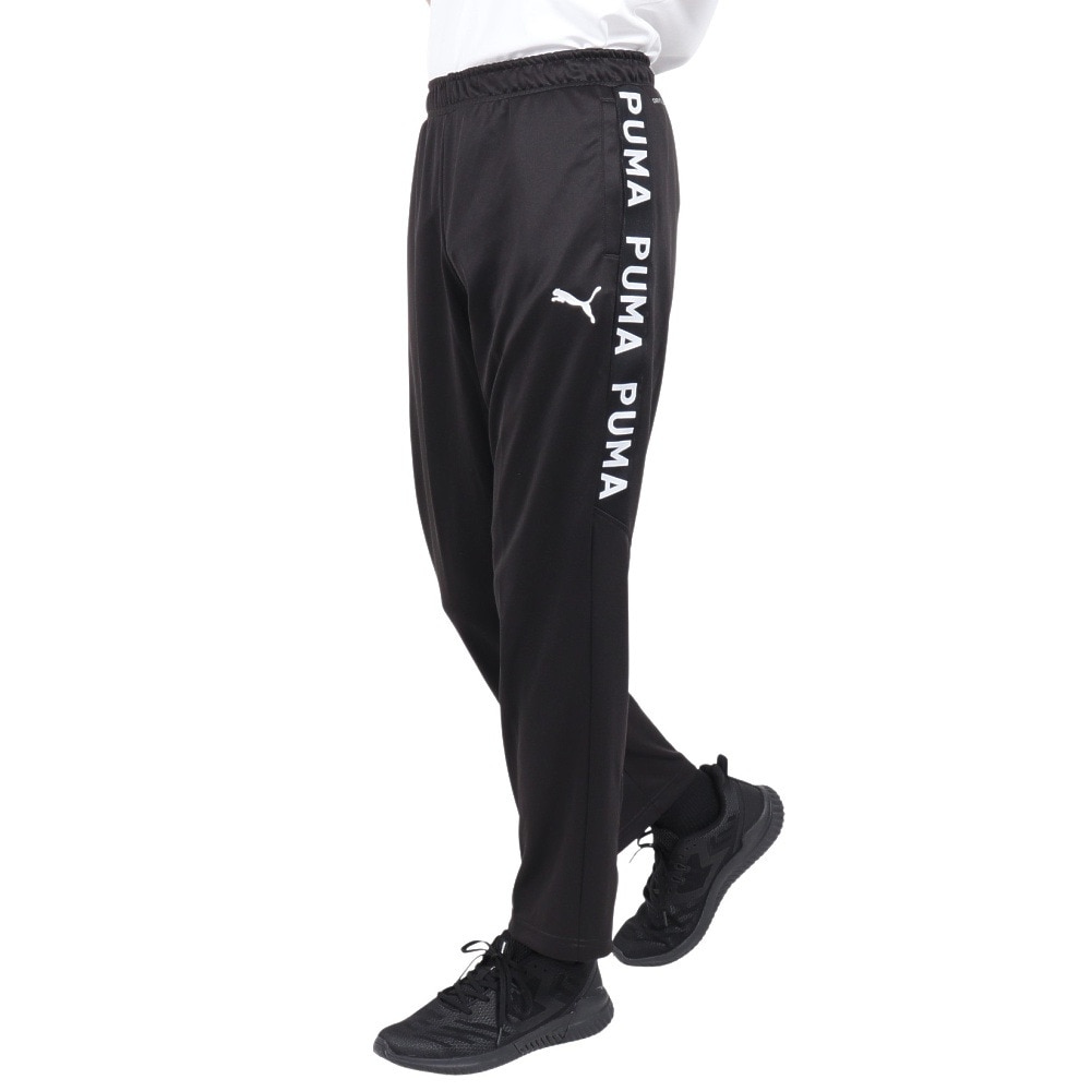 プーマ（PUMA）（メンズ）パンツ メンズ トレーニング ニット  テープ 523552 01 BLK