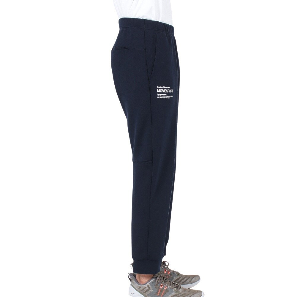 デサント（DESCENTE）（メンズ）S.F.TECH ハーフゲージ テーパードジョガーパンツ DMMWJG21 NV ネイビー