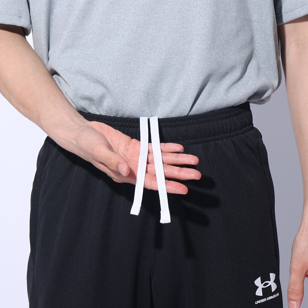 アンダーアーマー（UNDER ARMOUR）（メンズ）パンツ 速乾 ストレッチ ブラック 黒 コーチ ピケ パンツ 1382602 001
