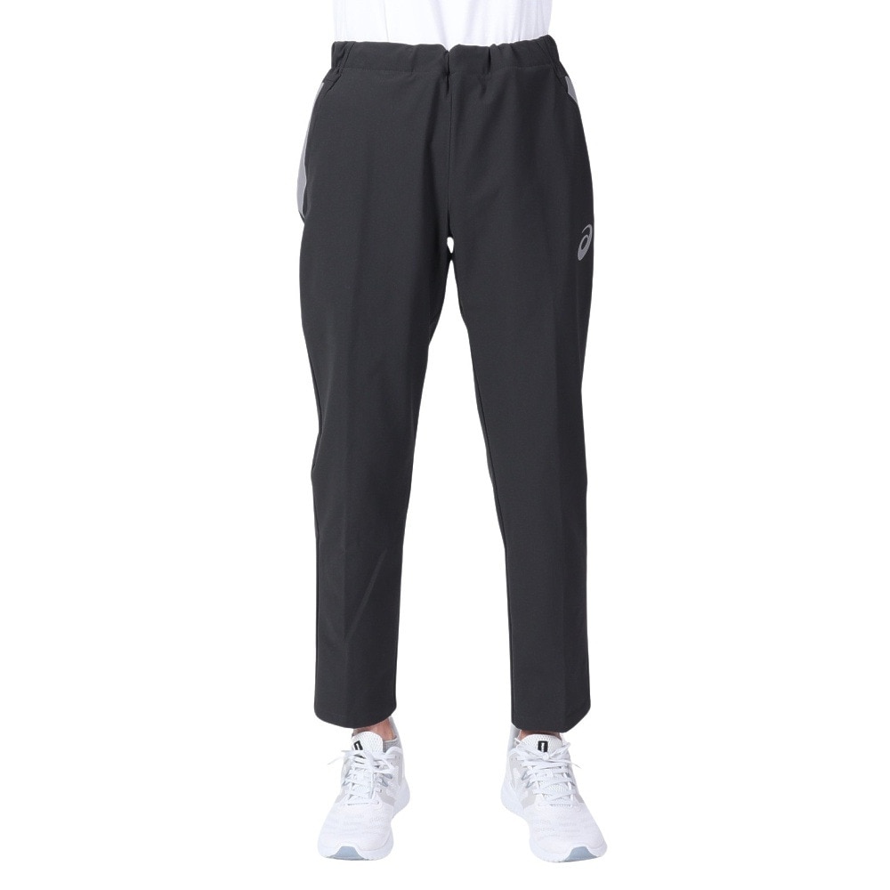 アシックス（ASICS）（メンズ）パンツ 防風 通気 ストレッチ グレー A77Evol. ウインドバリアパンツ 2031E635