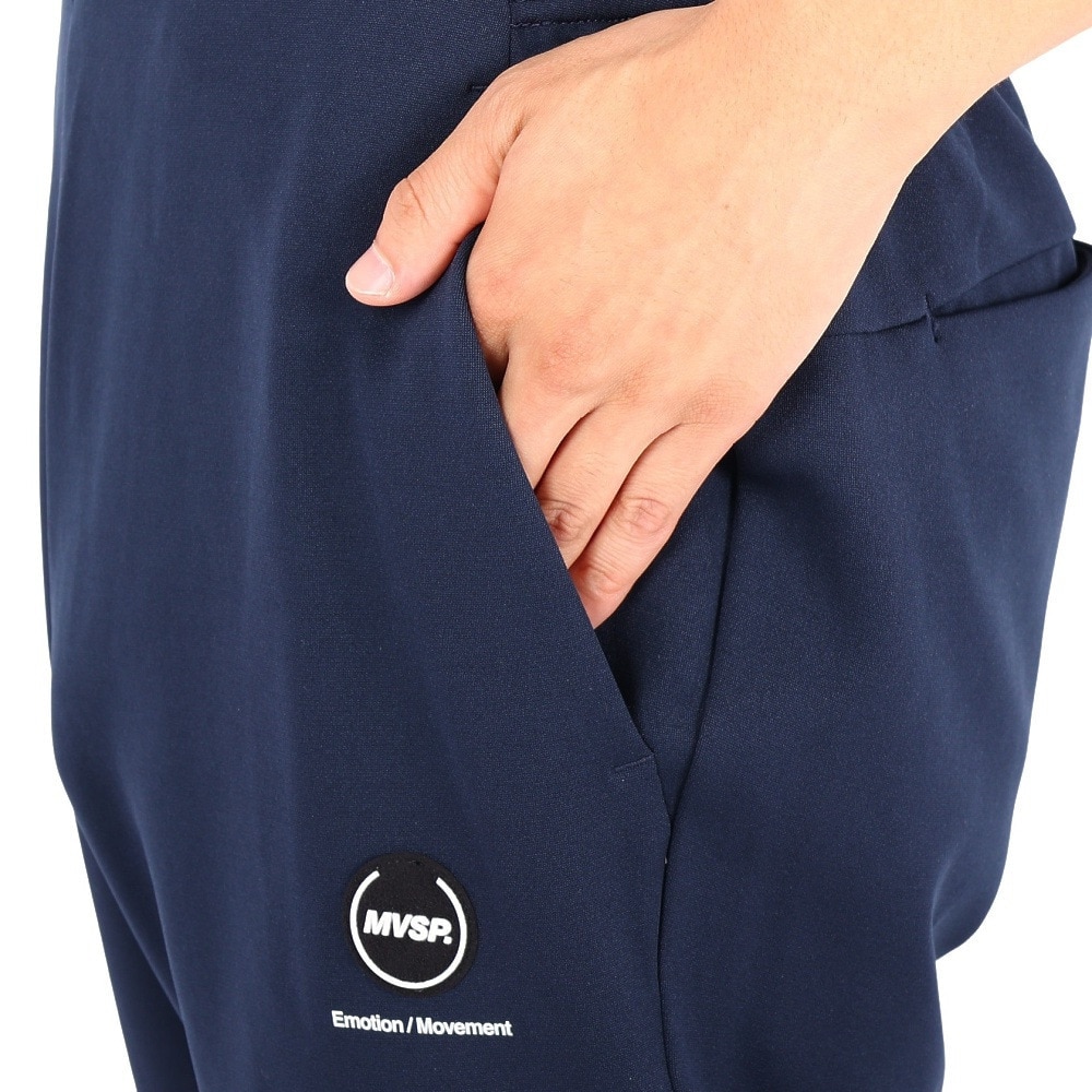 デサント（DESCENTE）（メンズ）ジャージ 下 防風 吸汗 ネイビー S.F.TECH SHIELD テーパードジョガーパンツ DMMWJG23 NV