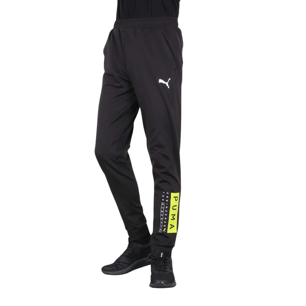 プーマ（PUMA）（メンズ）STRENGTH TRAINING ニットパンツ 525232 01 BLK