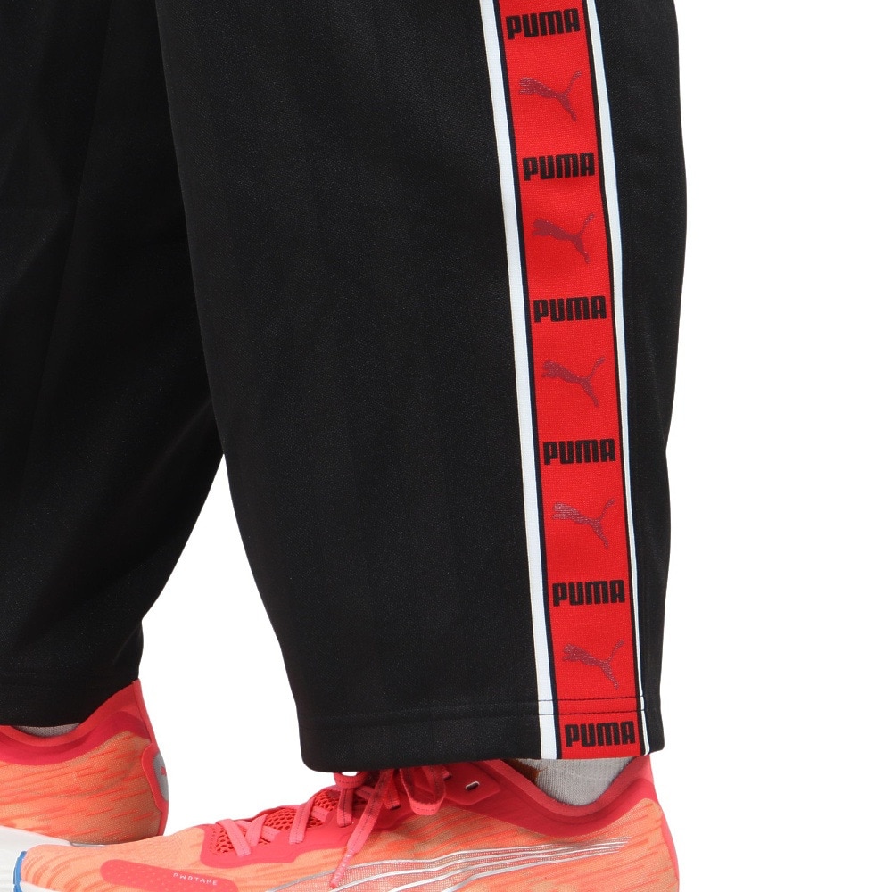 プーマ（PUMA）（メンズ）トレーニング シャドウ ストライプ ニット パンツ 527755 01 BLK
