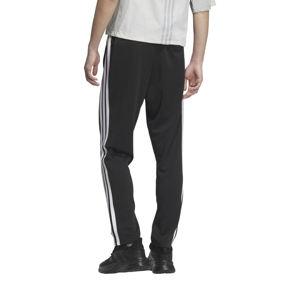 アディダス（adidas）（メンズ）スリーストライプス レギュラーフィット ダブルニット オープンヘム トラックパンツ JZR01-JV6982