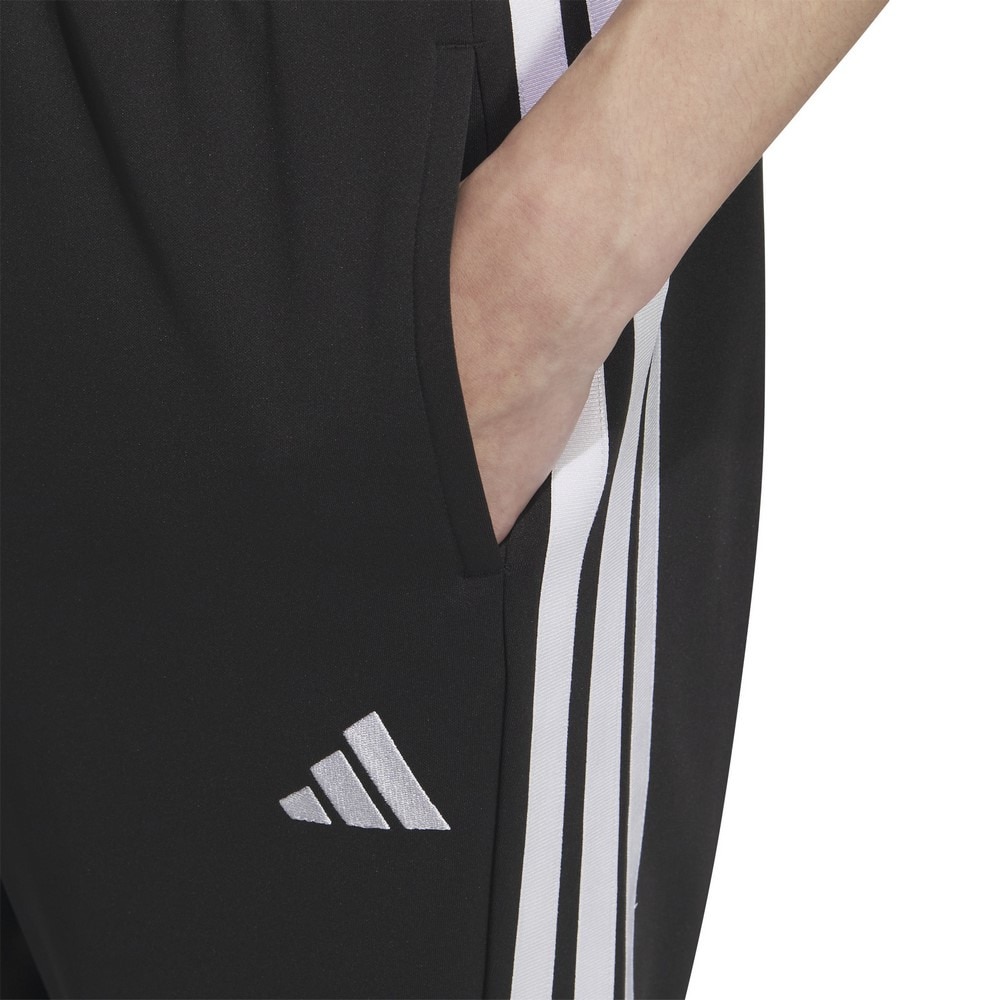 アディダス（adidas）（メンズ）スリーストライプス レギュラーフィット ダブルニット オープンヘム トラックパンツ JZR01-JV6982