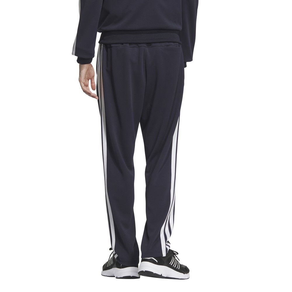 アディダス（adidas）（メンズ）スリーストライプス レギュラーフィット ダブルニット オープンヘム トラックパンツ JZR01-JV6983