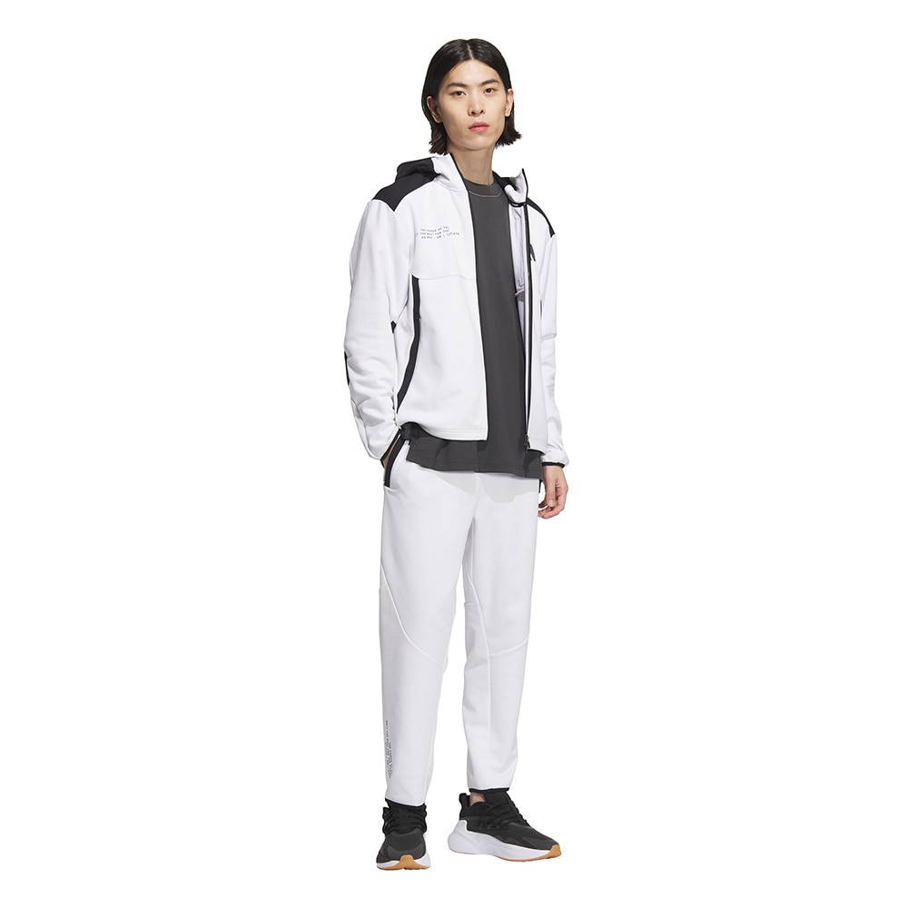 アディダス（adidas）（メンズ）アダプテーション ダブルニット アンクル丈 オープンヘムパンツ KQD49-JM2112