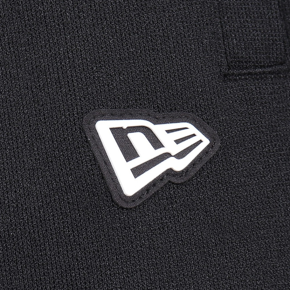 ニューエラ（NEW ERA）（メンズ）ウォームアップ ストレッチパンツ 鹿の子 ワードマークロゴ BLK 14861202