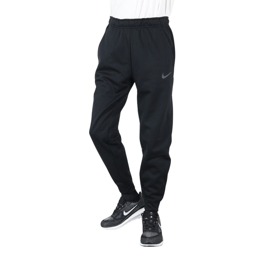 ナイキ（NIKE）（メンズ）THERMA テーパード ニットパンツ 932256-010HO18 ★★★