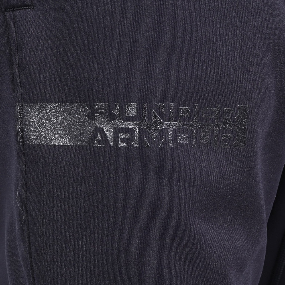 アンダーアーマー（UNDER ARMOUR）（メンズ）ジャージ 下 防風 裏起毛 ブラック 黒 ウインターニット 3レイヤー パンツ3.0 1381338 001 ブラック