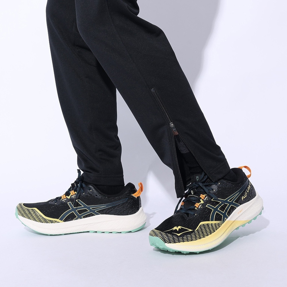 アシックス（ASICS）（メンズ）パンツ uv 吸汗速乾 ブラック 黒 A-I-Mドライストレッチニットパンツ 2031E541.001