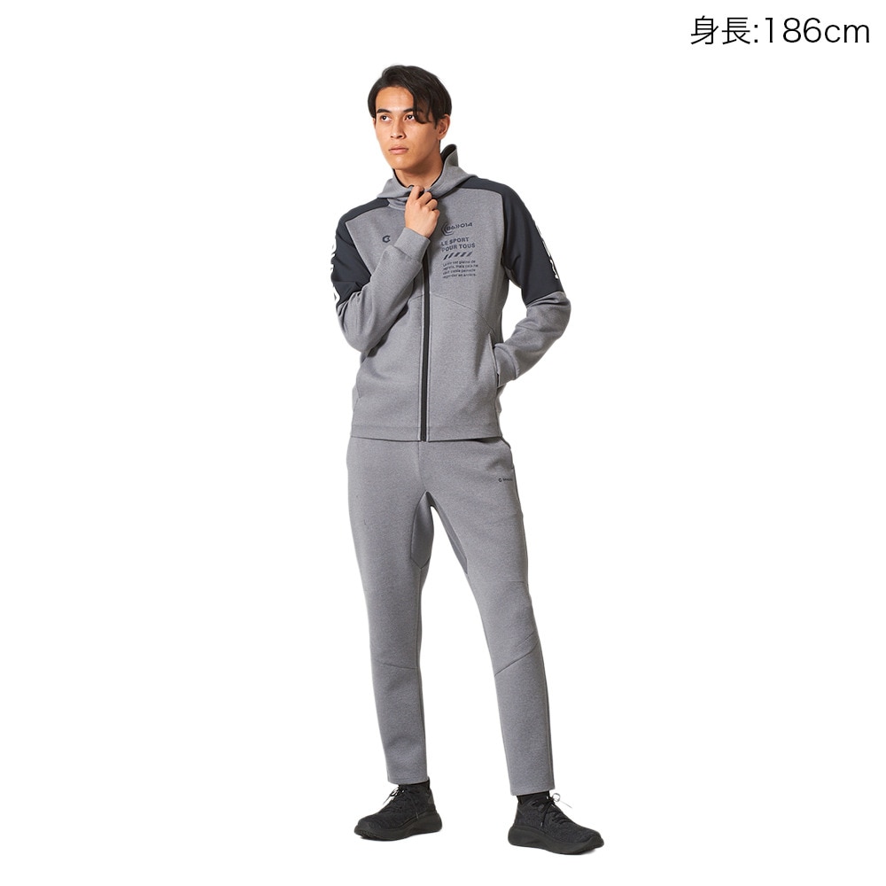 rumitsu ジローム（GIRAUDM）（メンズ）SMOOTH KNIT ウォームアップパンツ