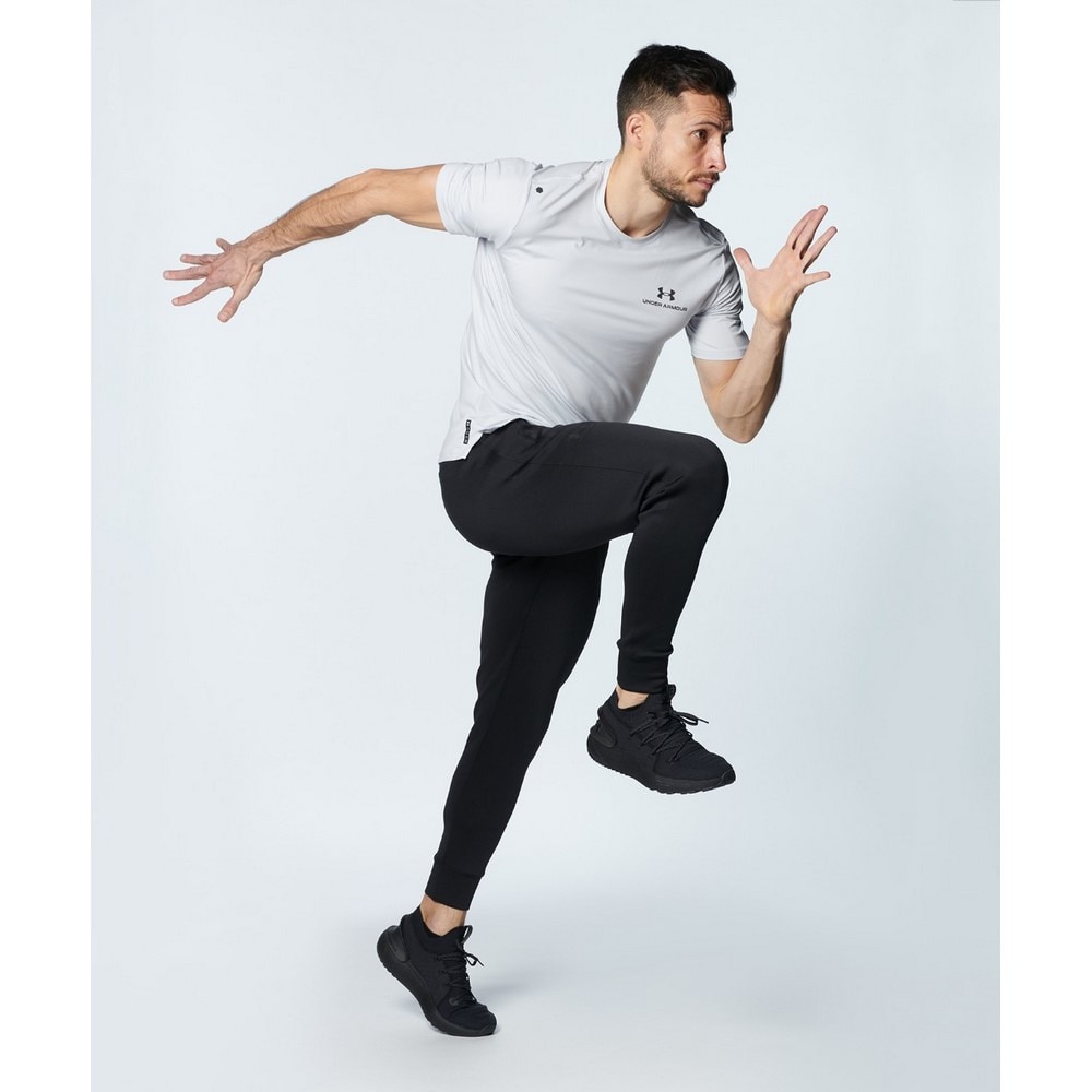 アンダーアーマー（UNDER ARMOUR）（メンズ）アーマーニット ジョガーパンツ 1378376 001