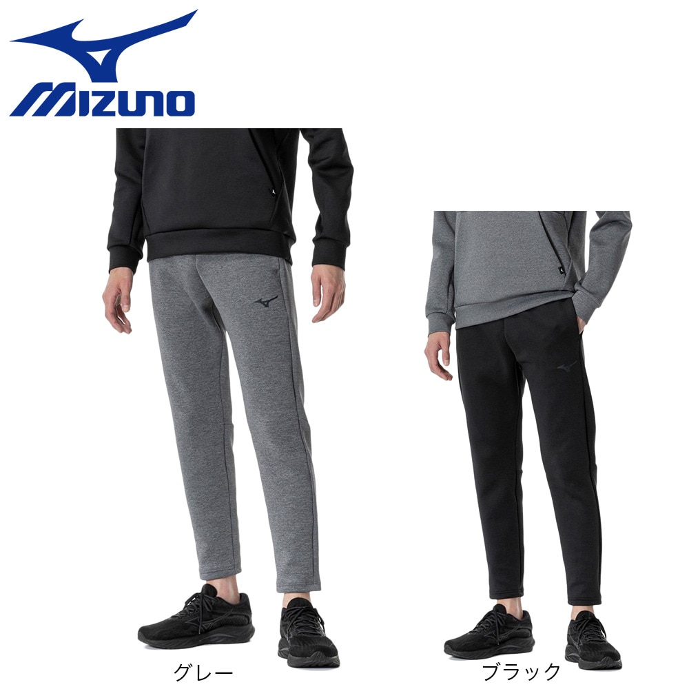ミズノ（MIZUNO）（メンズ）パンツ メンズ ストレッチスウエットスリムパンツ 32MDA56006