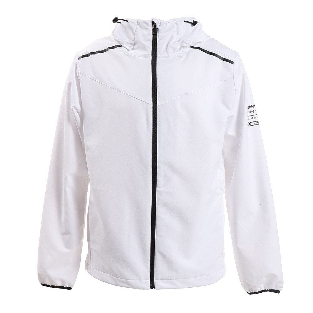  絶耐撥水UVクロスウォームアップジャケット 851PG0TJ2483 WHT オンライン価格