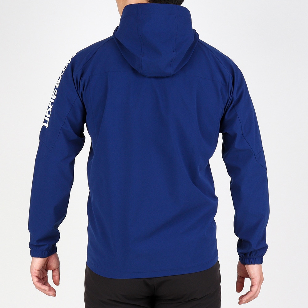 デサント（DESCENTE）（メンズ）AIRY TRANSFER ライトリップフーデッドジャケット DMMTJF14 BL★★★