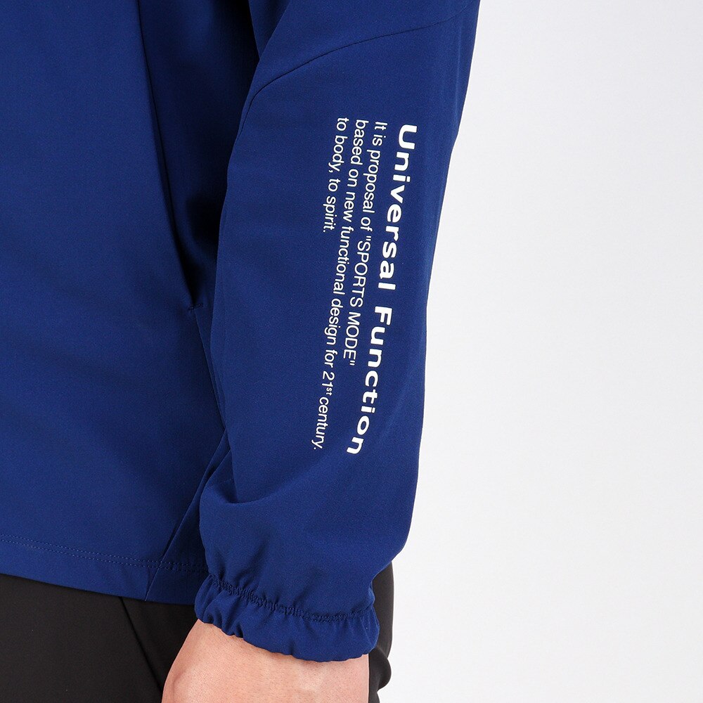 デサント（DESCENTE）（メンズ）AIRY TRANSFER ライトリップフーデッドジャケット DMMTJF14 BL★★★