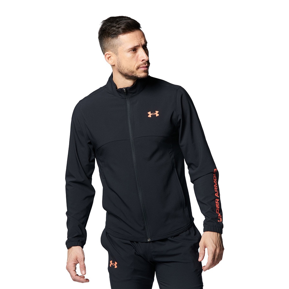 アンダーアーマー（UNDER ARMOUR）（メンズ）軽量 スポーツウェア フレッシュウーブン フルジップ ジャケット 1378371 002