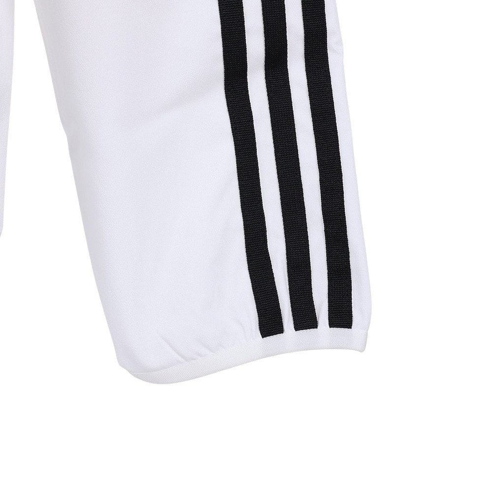 アディダス（adidas）（メンズ）ジャケット ホワイト 白 スリーストライプス レギュラーフィット ライトウーブントラックトップ BXF54-IA9376