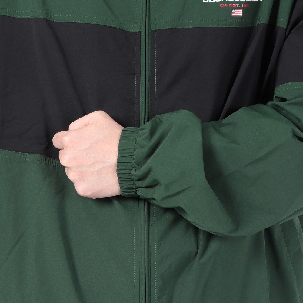 ディーシーシューズ（DC SHOES）（メンズ）23 HOODED JACKET フードジャケット 23SPDJK231023GRN
