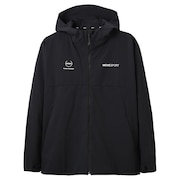 デサント（DESCENTE）（メンズ）長袖シャツ メンズ スパンライク フルジップフーディー DMMVJF10 BK ブラック