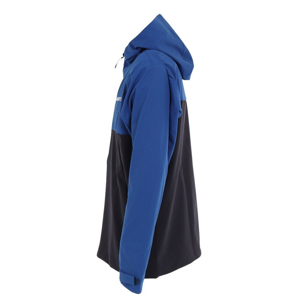 デサント（DESCENTE）（メンズ）長袖シャツ メンズ はっ水 スパンライク DMMVJF10 BL