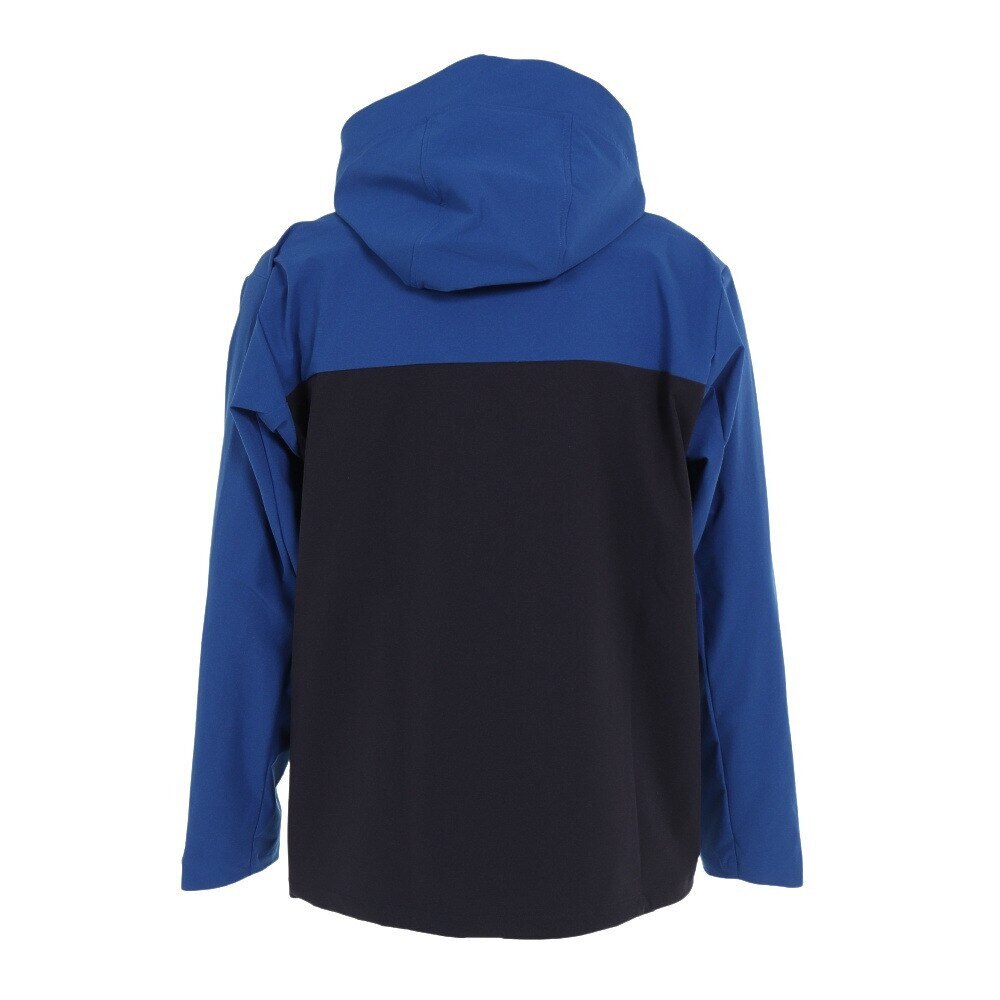 デサント（DESCENTE）（メンズ）長袖シャツ メンズ はっ水 スパンライク DMMVJF10 BL