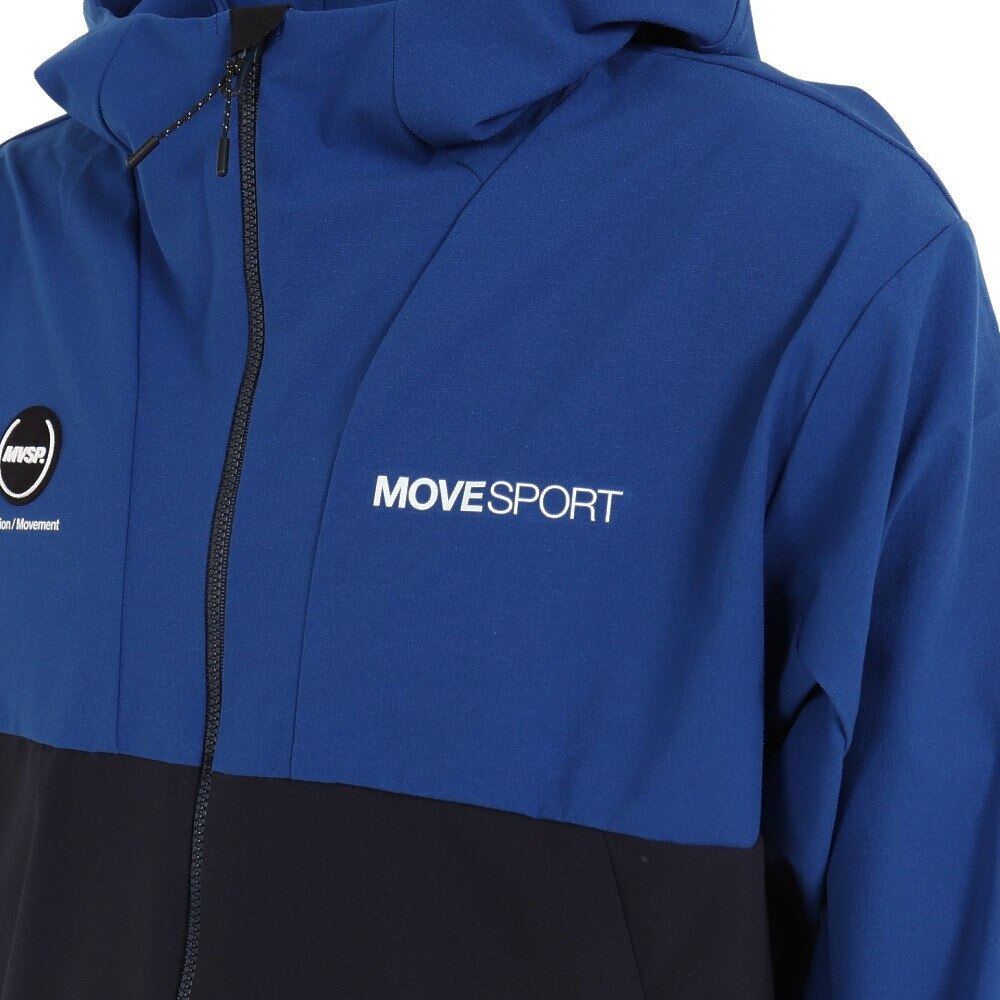 デサント（DESCENTE）（メンズ）長袖シャツ メンズ はっ水 スパンライク DMMVJF10 BL