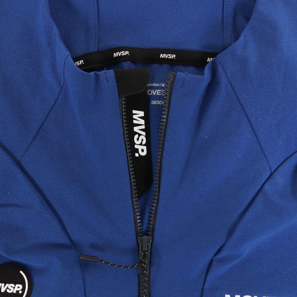 デサント（DESCENTE）（メンズ）長袖シャツ メンズ はっ水 スパンライク DMMVJF10 BL