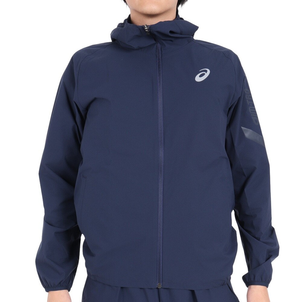 アシックス（ASICS）（メンズ、レディース）パーカー メンズ A-I-M はっ水 ストレッチ ウーブンフーディー 2031E258.400