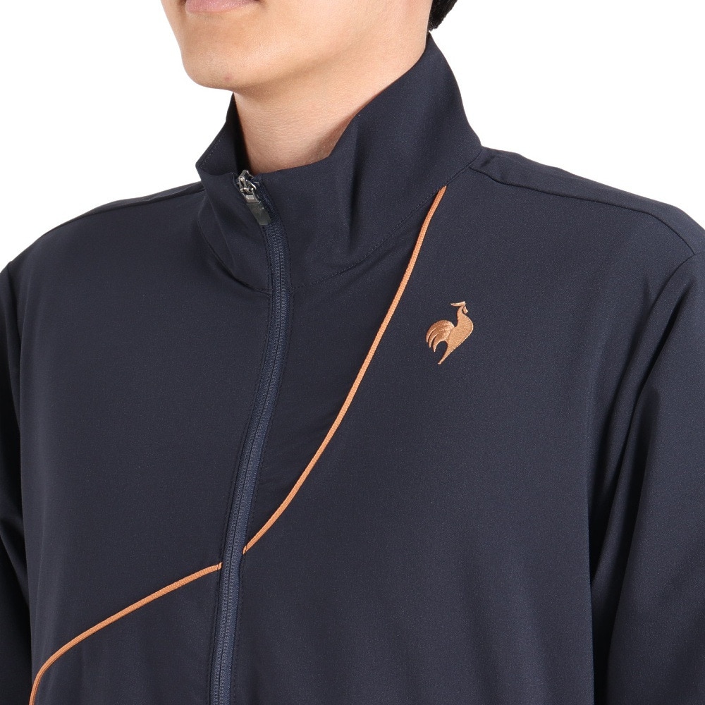 ルコックスポルティフ（lecoqsportif）（メンズ）ヒートナビクロス スタンドジャケット QMMWJF21 NV