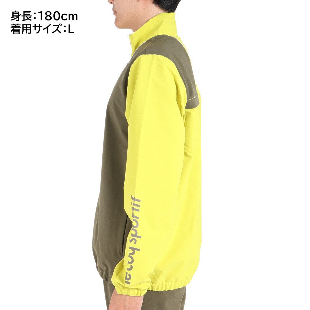 ルコックスポルティフ（lecoqsportif）（メンズ）ヒートナビクロス スタンドジャケット QMMWJF21 LM