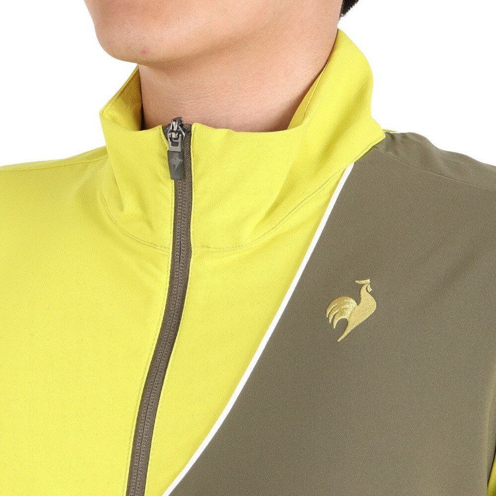 ルコックスポルティフ（lecoqsportif）（メンズ）ヒートナビクロス スタンドジャケット QMMWJF21 LM