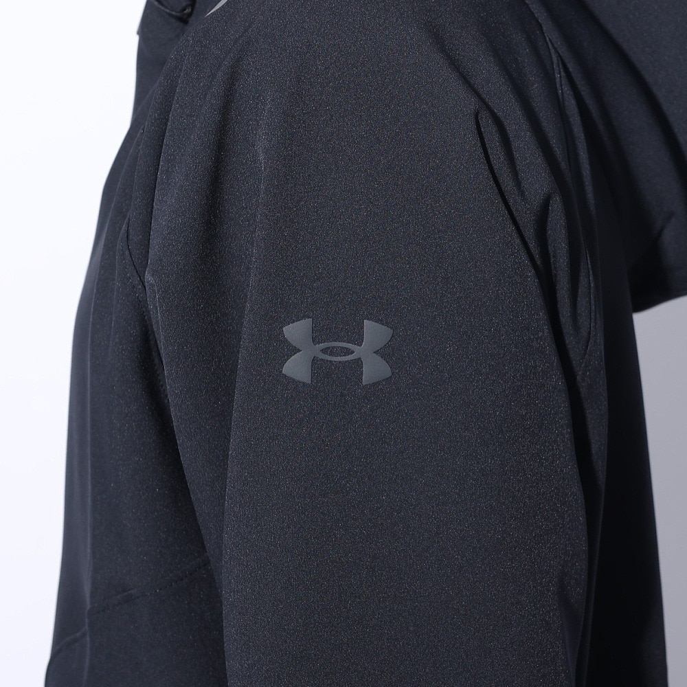 アンダーアーマー（UNDER ARMOUR）（メンズ）ジャケット 撥水 ストレッチ ブラック 黒 アンストッパブル ジャケット 1370494