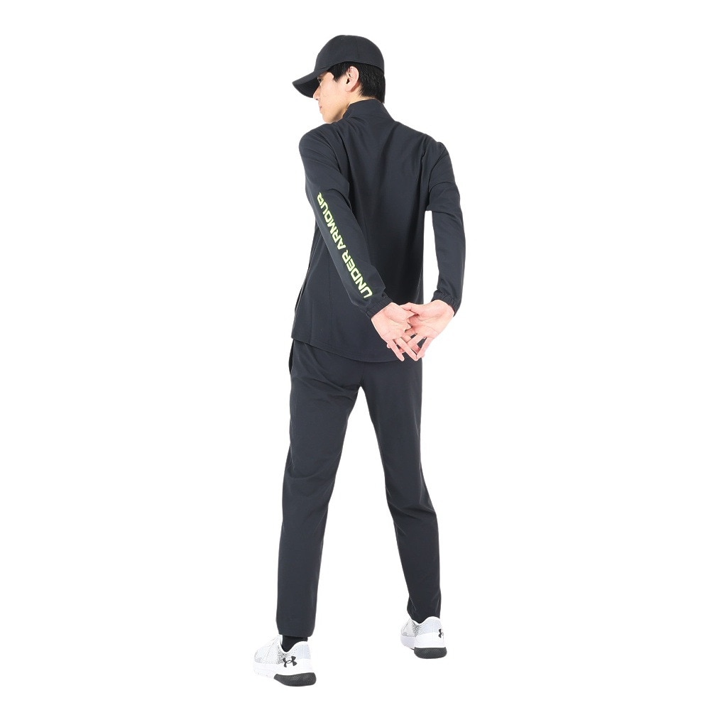 アンダーアーマー（UNDER ARMOUR）（メンズ）ジャケット ブラック 黒 フレッシュ ウーブン フルジップ ジャケット 1384815 002