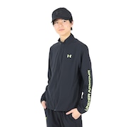 アンダーアーマー（UNDER ARMOUR）（メンズ）ジャケット ブラック 黒 フレッシュ ウーブン フルジップ ジャケット 1384815 002