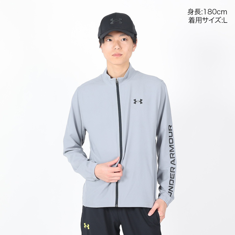 アンダーアーマー（UNDER ARMOUR）（メンズ）フレッシュ ウーブン フルジップ ジャケット 1384815 035