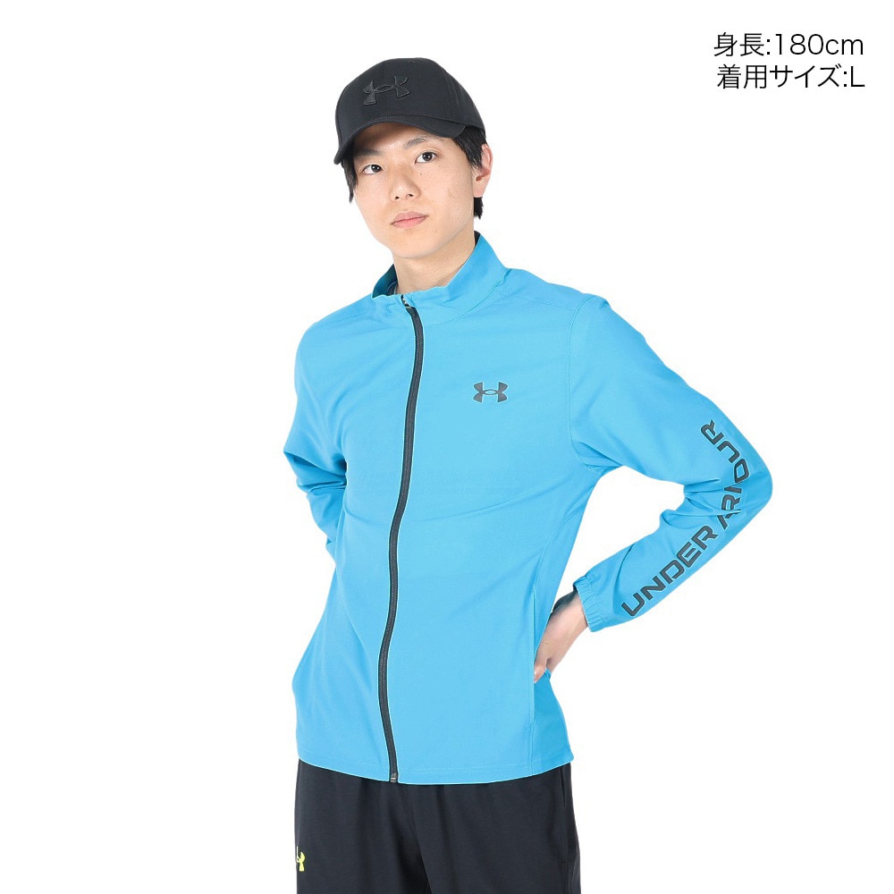アンダーアーマー（UNDER ARMOUR）（メンズ）フレッシュ ウーブン フルジップ ジャケット 1384815 431