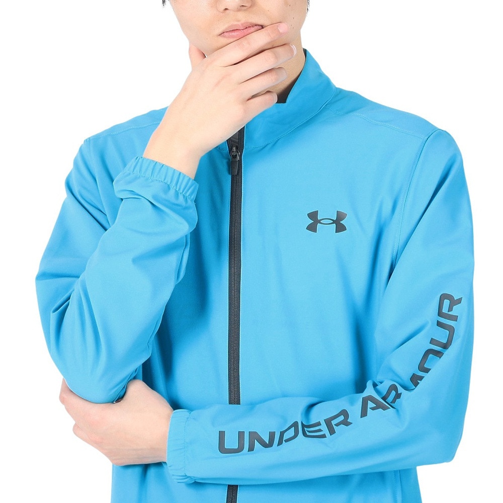 アンダーアーマー（UNDER ARMOUR）（メンズ）フレッシュ ウーブン フルジップ ジャケット 1384815 431