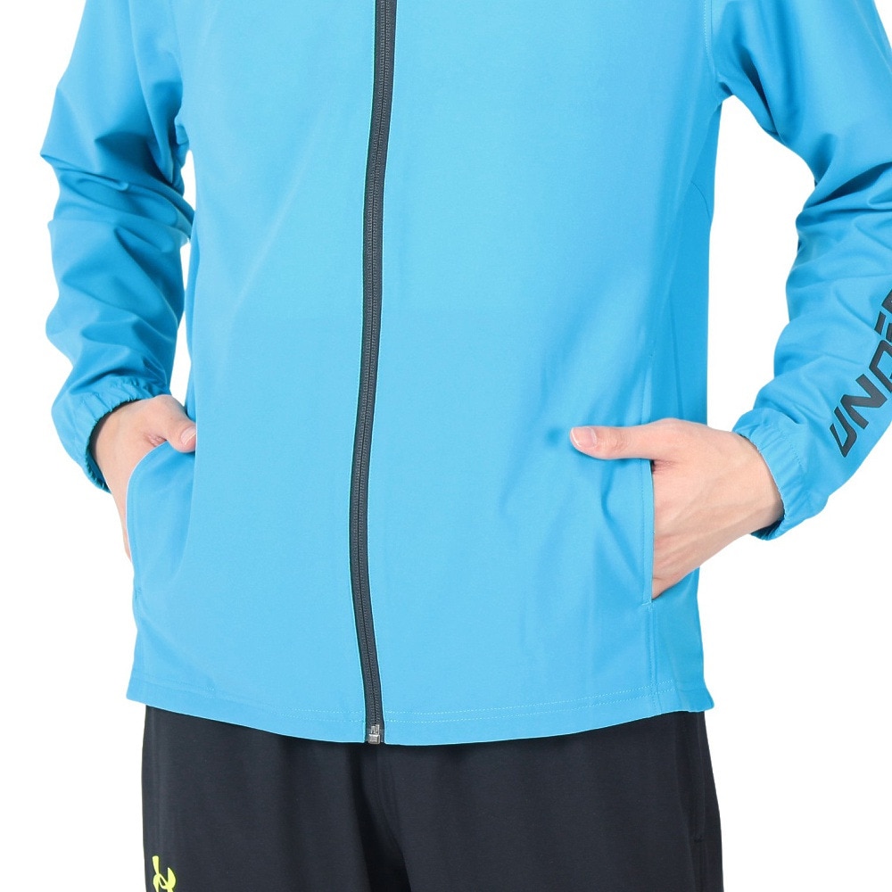 アンダーアーマー（UNDER ARMOUR）（メンズ）フレッシュ ウーブン フルジップ ジャケット 1384815 431