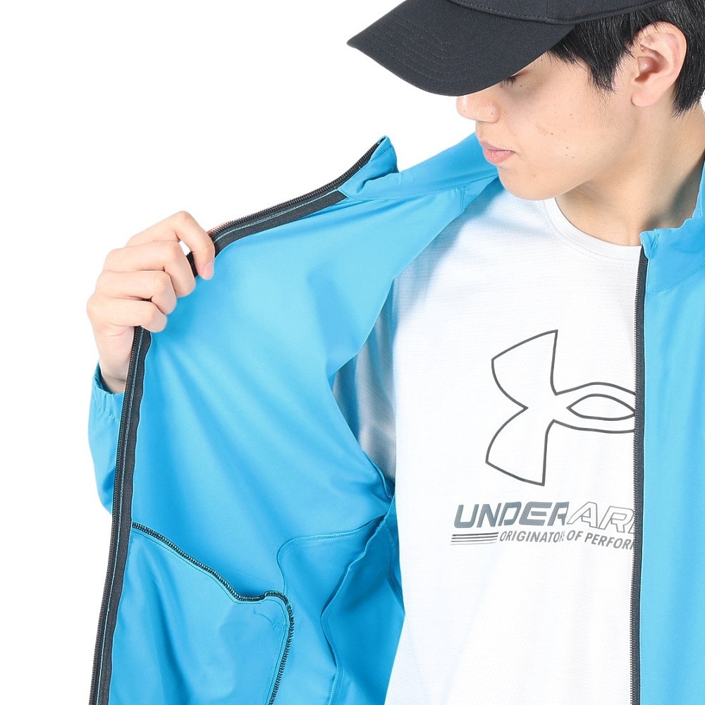 アンダーアーマー（UNDER ARMOUR）（メンズ）フレッシュ ウーブン フルジップ ジャケット 1384815 431