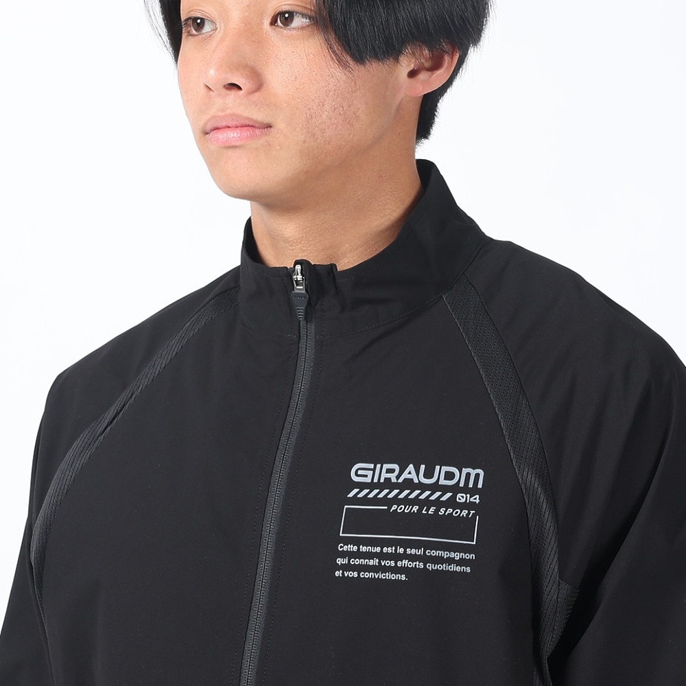 ジローム（GIRAUDM）（メンズ）ジャケット uv UV 絶耐撥水 ブラック 黒 CROSSWU ジャケット WU4S0006-TR851-GRSD BLK