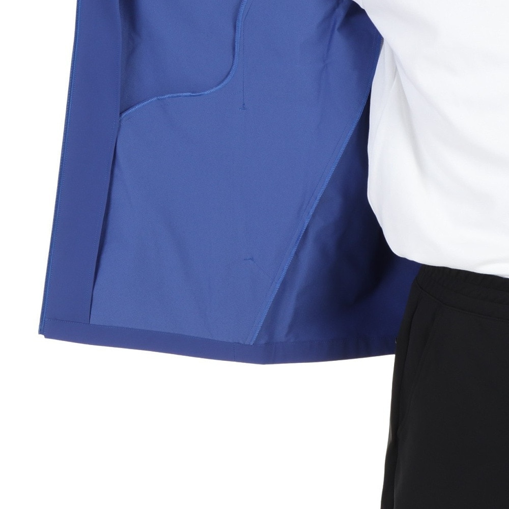 デサント（DESCENTE）（メンズ）AIRY TRANSFERフルジップフーディー DMMWJF12 BL ブルー