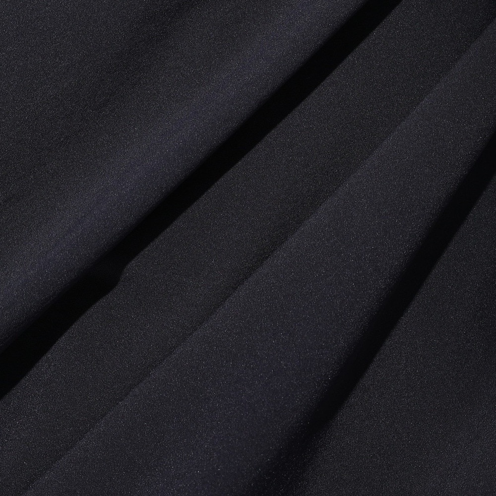 デサント（DESCENTE）（メンズ、レディース）ジャケット 撥水 ブラック 黒 スパンライク オーセンティックロゴ フルジップフーディー DMMXJF10 BK