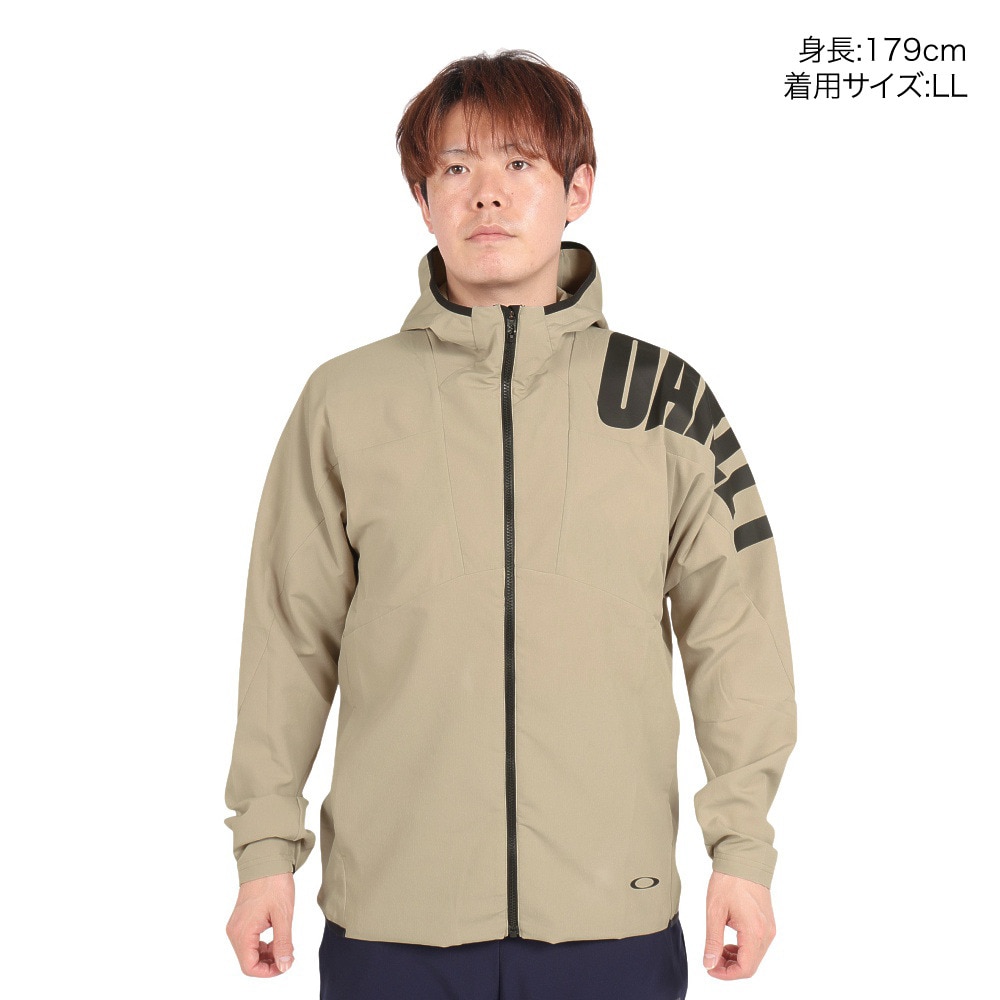オークリー（OAKLEY）（メンズ）ジャケット uv 撥水 リフレクター ベージュ OPERATIVE ジャケット 5 FOA406589-7B5