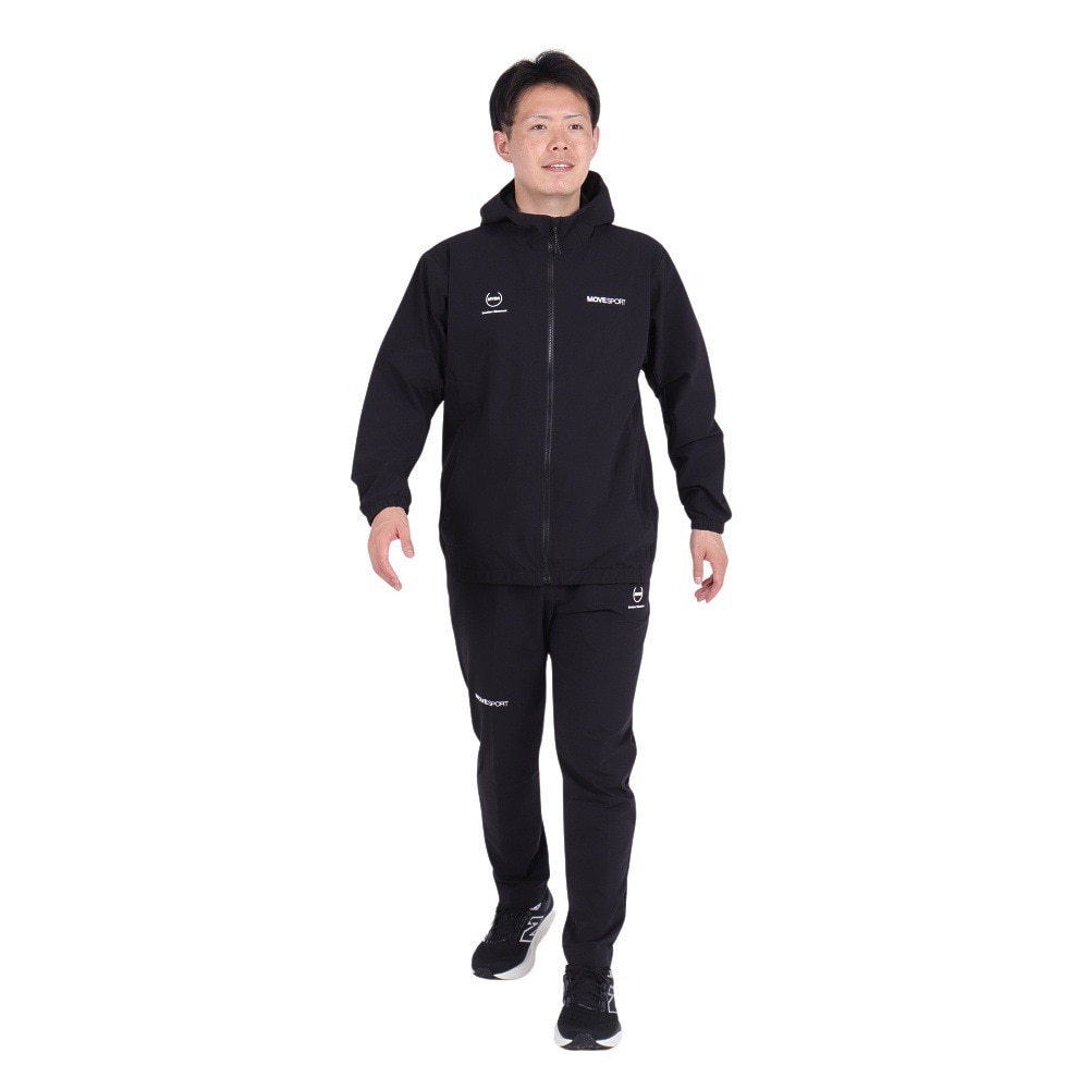 デサント（DESCENTE）（メンズ）長袖 フルジップフーディー DX-C2754OL BK