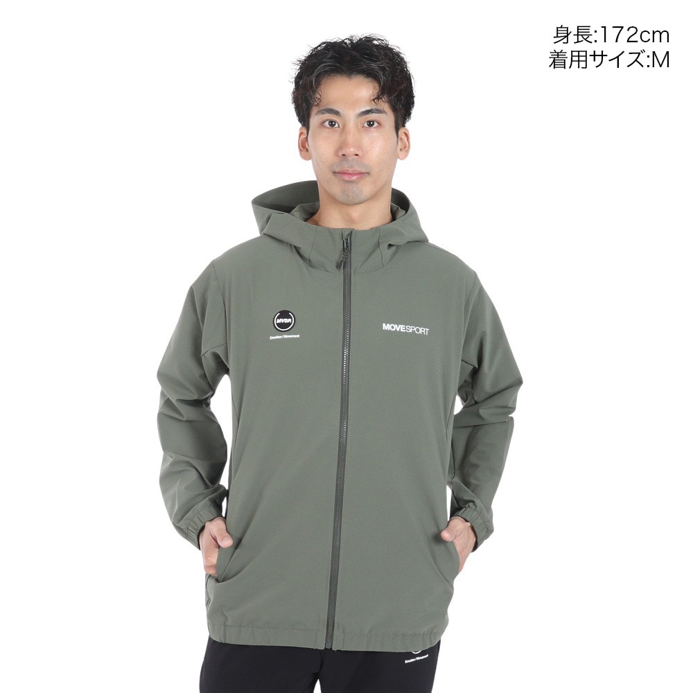 デサント（DESCENTE）（メンズ）AIRY フルジップフーディージャケット DX-C2754OL KH